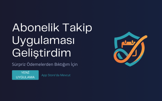 Kendi Abonelik Takip Uygulamımı Yazdım Çünkü Sürpriz Ödemelerden Bıktım