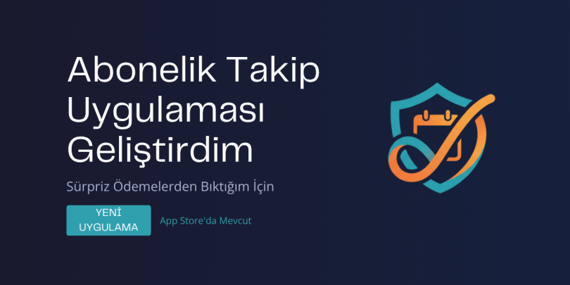Kendi Abonelik Takip Uygulamımı Yazdım Çünkü Sürpriz Ödemelerden Bıktım