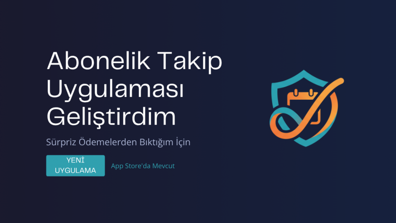Kendi Abonelik Takip Uygulamımı Yazdım Çünkü Sürpriz Ödemelerden Bıktım
