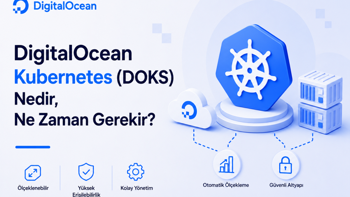 DigitalOcean Kubernetes (DOKS) Nedir, Ne Zaman Gerekir yazısının kapak görseli