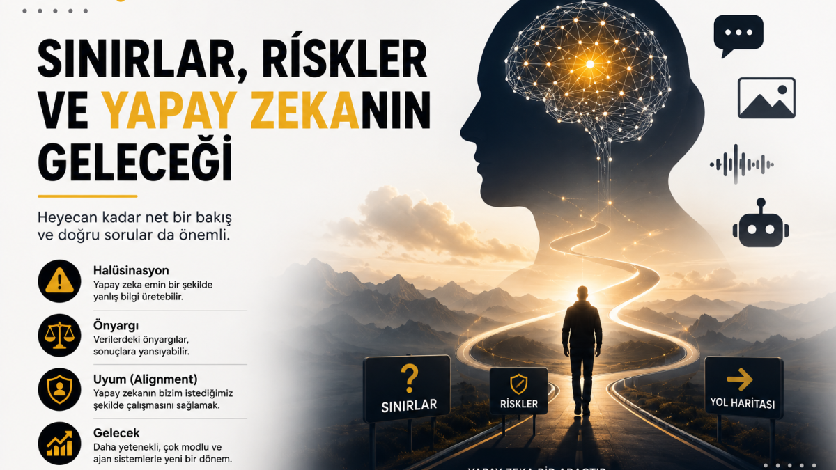 Sınırlar, Riskler ve Yapay Zekanın Geleceği yazısının kapak görseli